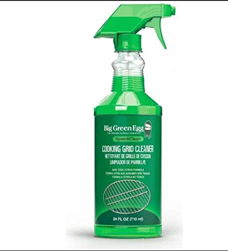 Big Green Egg SpeediClean cooking grid cleaner spray bottle, green trigger, 24 fl oz