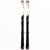 The Elan Element W White LS + ELW 9.0 GW Bindings feature an Amphibio profile and a gradient from white tips to black base, enhanced with subtle pink and gray graphics.