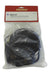 Black cargo straps pair with coiled webbing, sealed in clear plastic bag