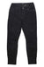 Women's dark corduroy five-pocket skinny pants, button-and-zip front, belt loops