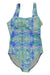 Speedo Womens Square Neck One Piece Speedo