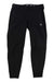 The Fox Womens Ranger Pant is a black slim-fit mountain bike pant with zippered side pockets, a left thigh fox logo, integrated waist belt, button closure, and made of technical stretch fabric.