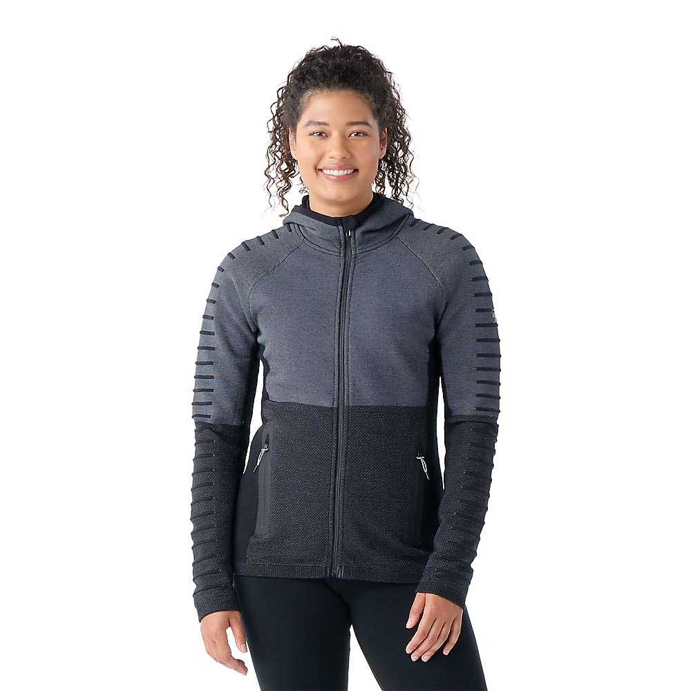Smartwool Womens Intraknit Merino Fleece Full Zip Hoodie Smartwool