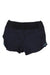The Rab Womens Talus Trail Light 5 Inch Short is a fitted black trail short for women, featuring a wide waistband, small lower-left logo, lightweight quick-drying material, and designed for comfort on any outdoor adventure.