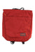 Super Market Bag in red with top handles, front pocket, and Mystery Ranch logo patch.