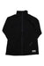 The Artilect Womens Eldorado 310 Merino Jacket is a black slim-fit zip-up with a high collar, chest pocket, and small front label. Long sleeves have subtle wrist branding. Shown laid flat on a white background.