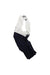 A pair of Rapha Mens Pro Team Bib Shorts II - Regular with a race-grade chamois, white shoulder straps, and a dark navy lower section, shown on a plain white background.
