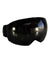 ZEAL ski goggles with black frame and mirrored lens, front view