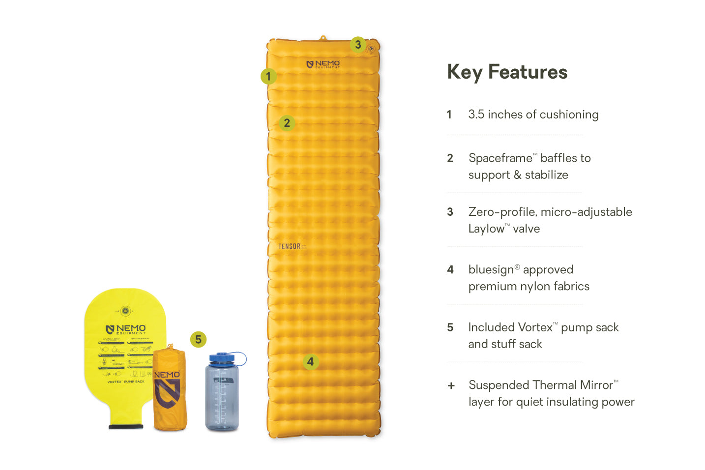 NEMO Tensor Trail Sleeping Pad