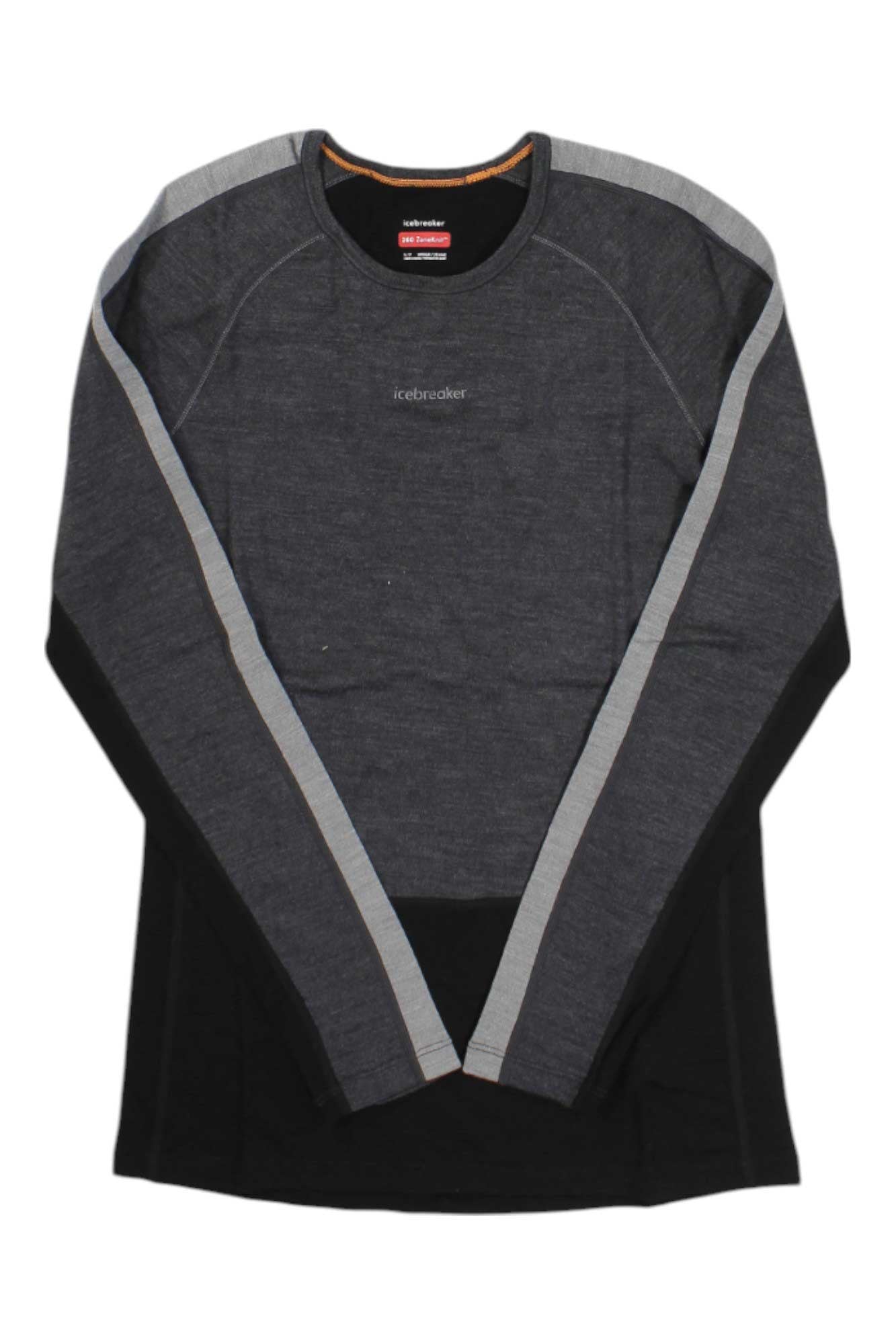 Icebreaker Womens 260 ZoneKnit Crewe LS Top Icebreaker