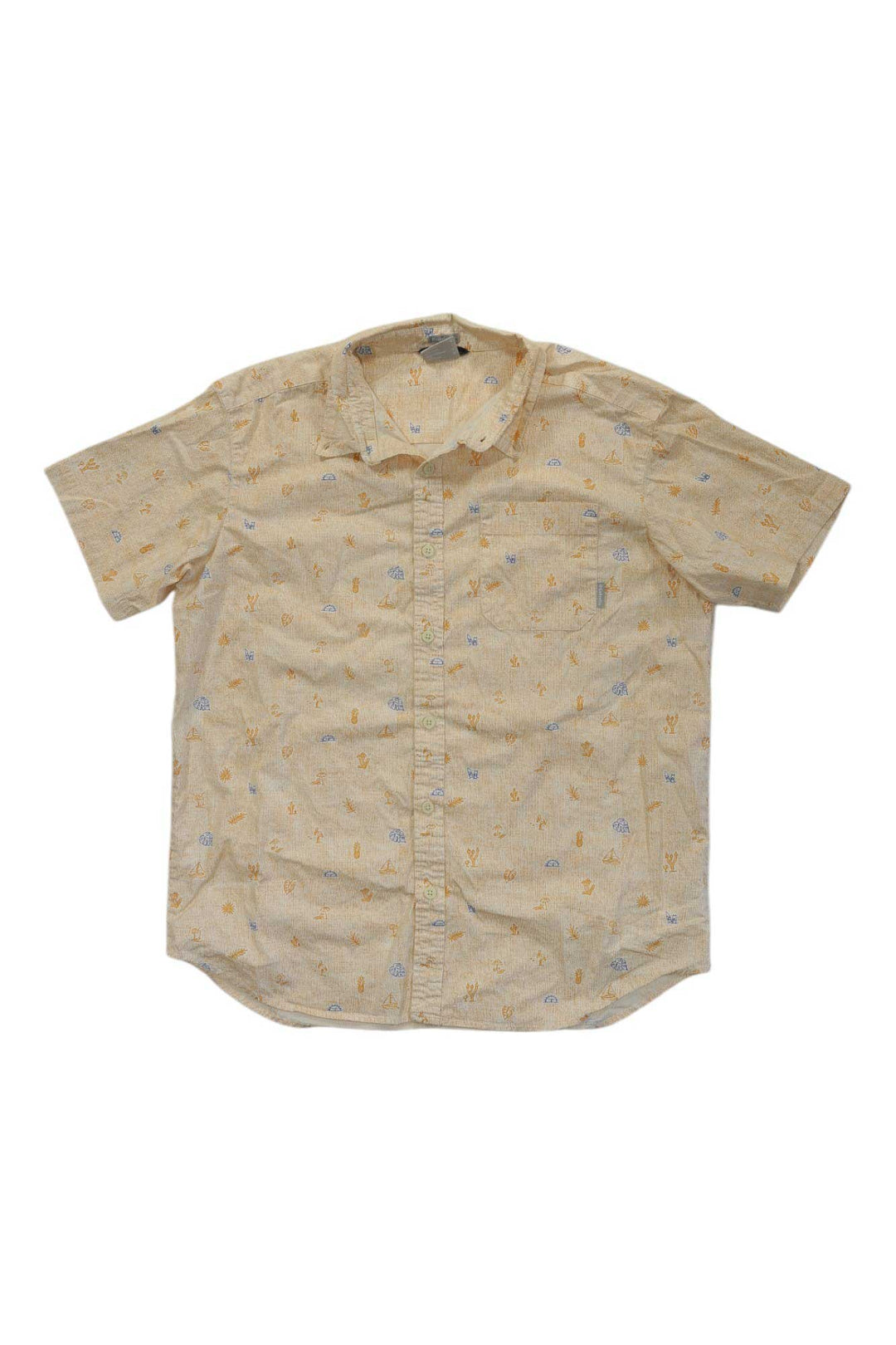 Columbia Mens Rapid Rivers Printed Short Sleeve Shirt Columbia