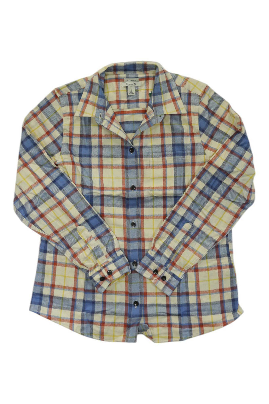 L.L.Bean Womens Scotch Plaid Shirt L.L.Bean