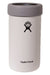 The Hydro Flask 16oz Tallboy Cooler Cup is a white insulated tumbler with a gray lid, featuring the black Hydro Flask logo and brand name—perfect for keeping drinks at the ideal temperature.