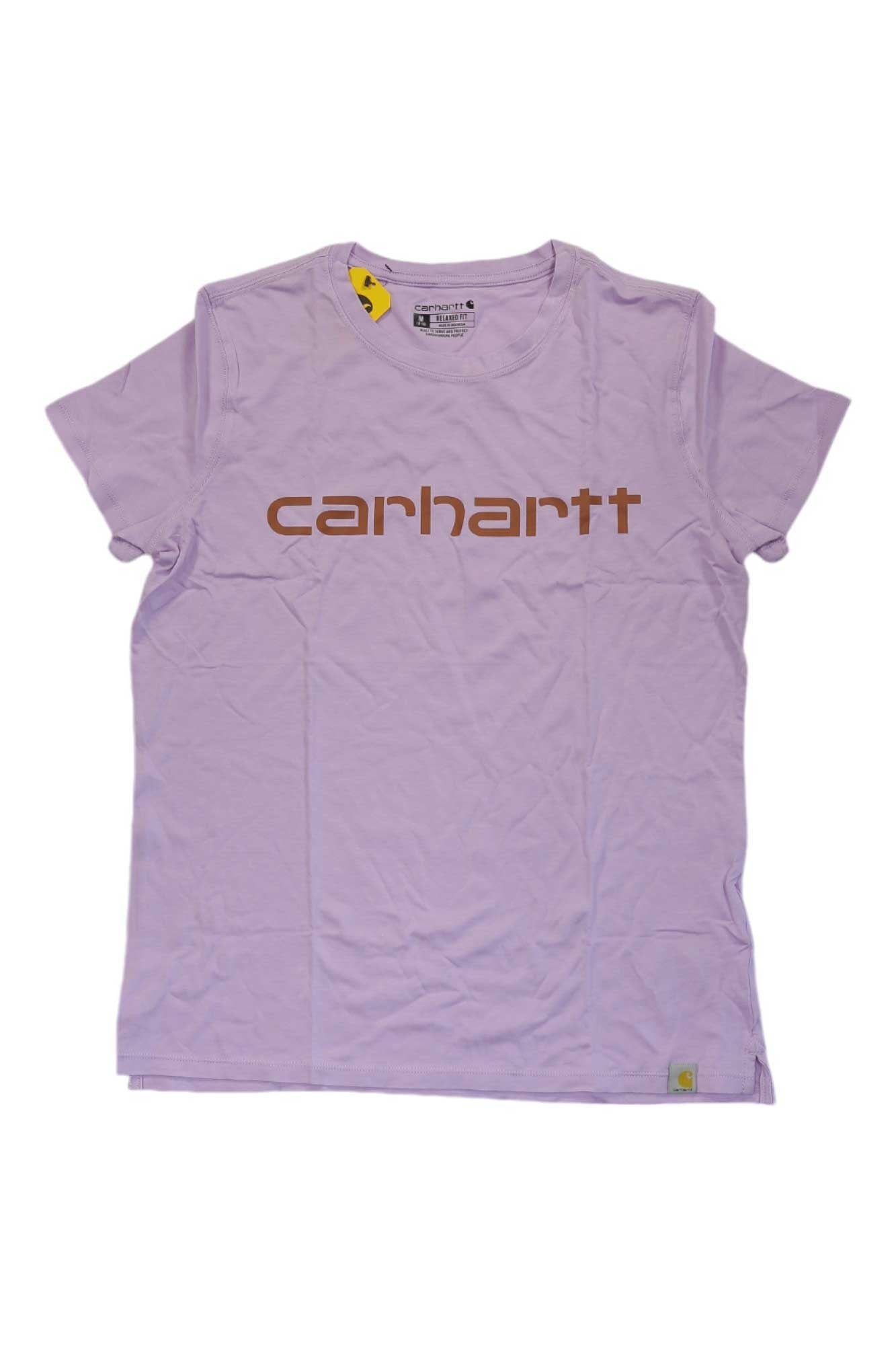 Carhartt Womens Relaxed Fit Lightweight Multi Color Logo Graphic SS T-Shirt Carhartt