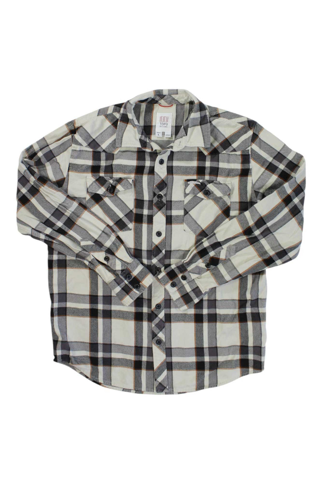 Topo Designs Mens Mountain Shirt Plaid Topo Designs