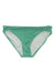 The Carve Designs Womens Laguna Bottom in light green features a simple design with white inner lining, showcased on a plain white background—a stylish swimwear choice for women.