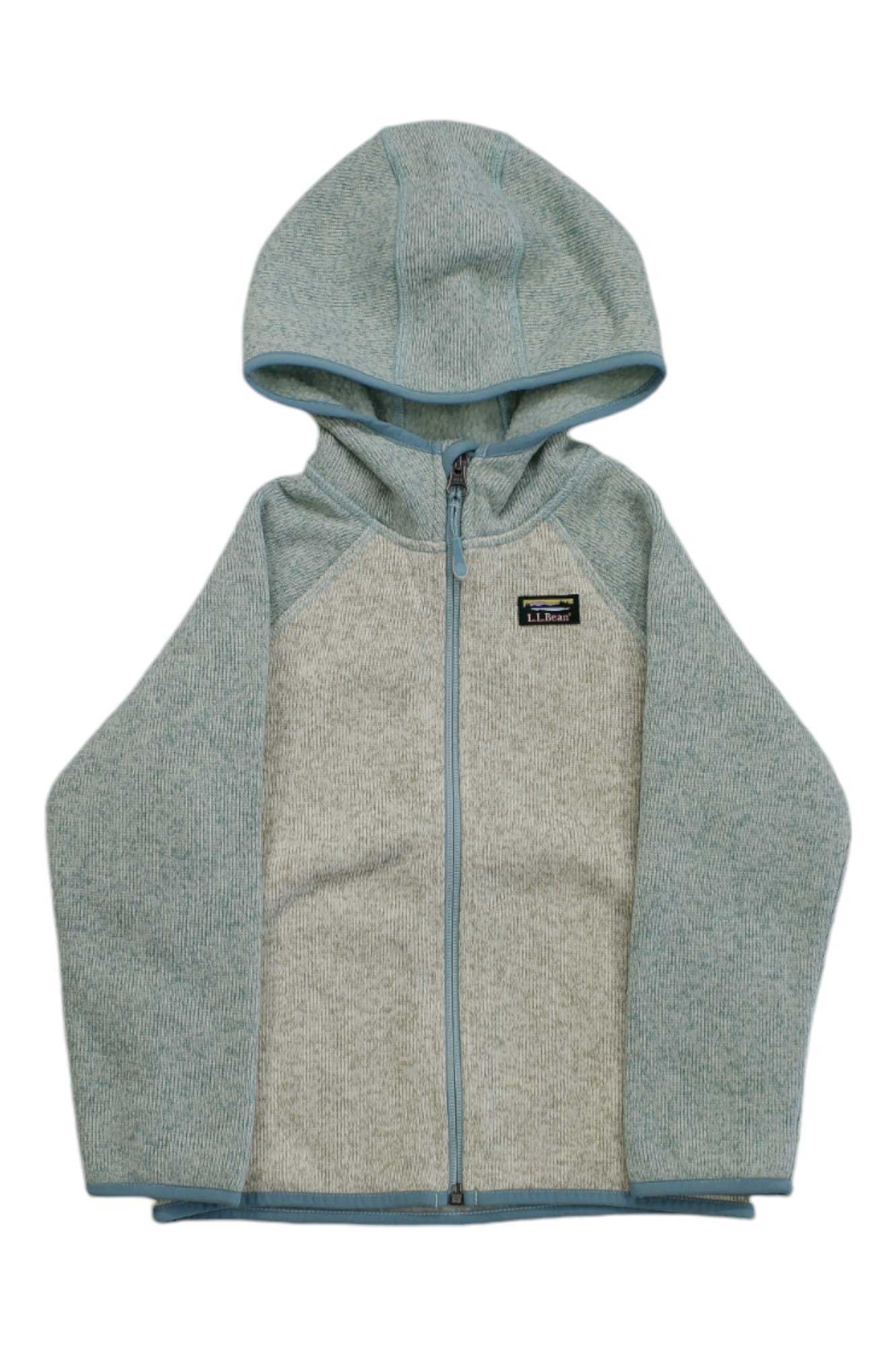 L.L.Bean Toddlers Color Block Full Zip Fleece Sweater L.L.Bean
