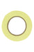Light yellow rim tape roll, adhesive bicycle rim tape with circular inner cutout
