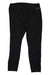 A pair of Black Diamond Women's Rise Tight leggings in plain black, full length and laid flat on a white background. These quick-drying fitness leggings feature a wide waistband with a small rectangular tag on the top right.