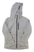 The Burton Womens Lelah Jacket is a white, waterproof ski jacket featuring a front zipper, zippered chest pocket, and two side pockets. Lightweight and modern, it's ideal for active days on the slopes or casual winter wear.