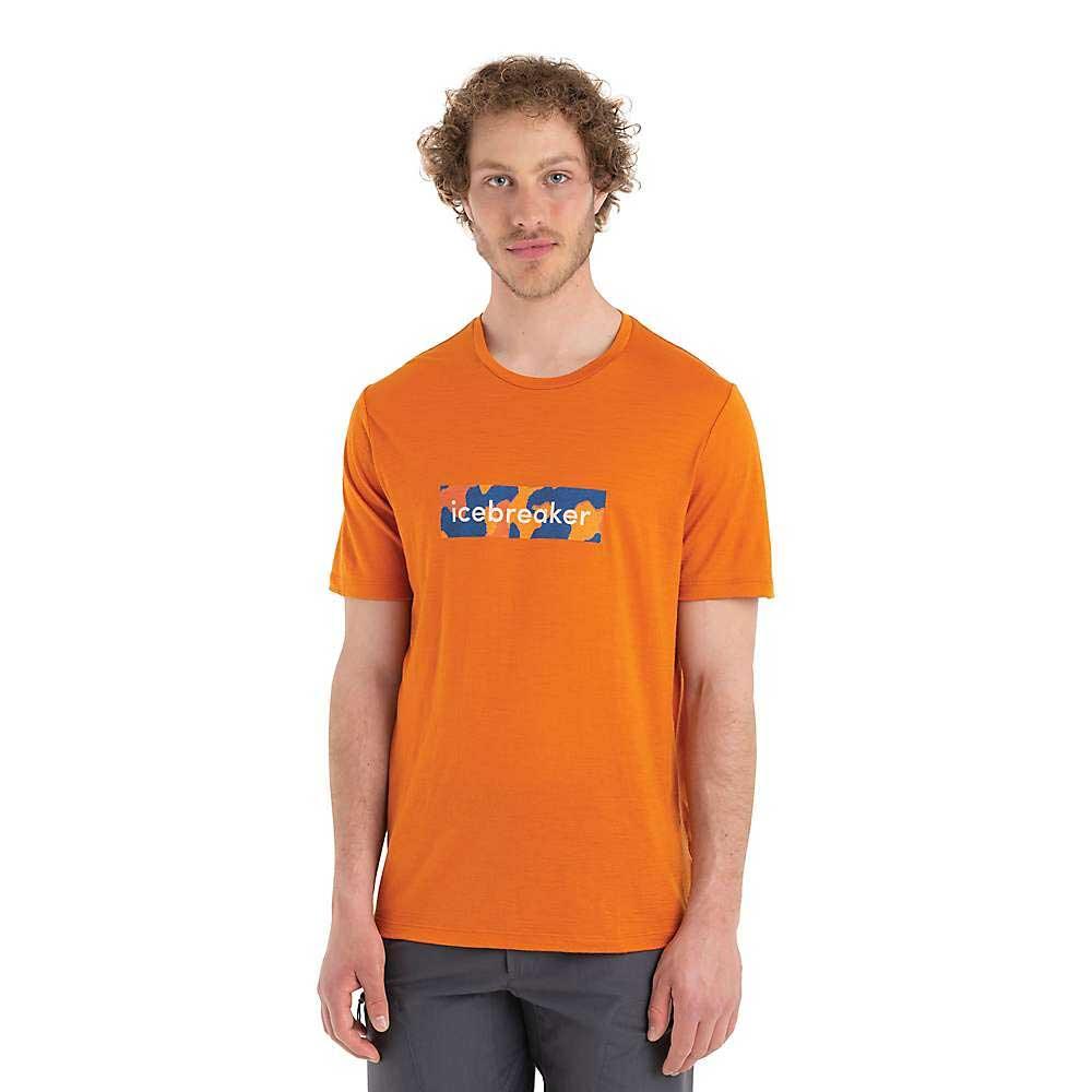 Icebreaker Mens Merino 150 Tech Lite II Icebreaker Logo Camo SS Tee Icebreaker