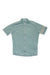 The Rapha Mens Core Lightweight Jersey in light blue features short sleeves, a full front zipper, and a horizontal stripe on the left sleeve. Lightweight and breathable, it's ideal for warm-weather rides. Displayed on a plain white background.