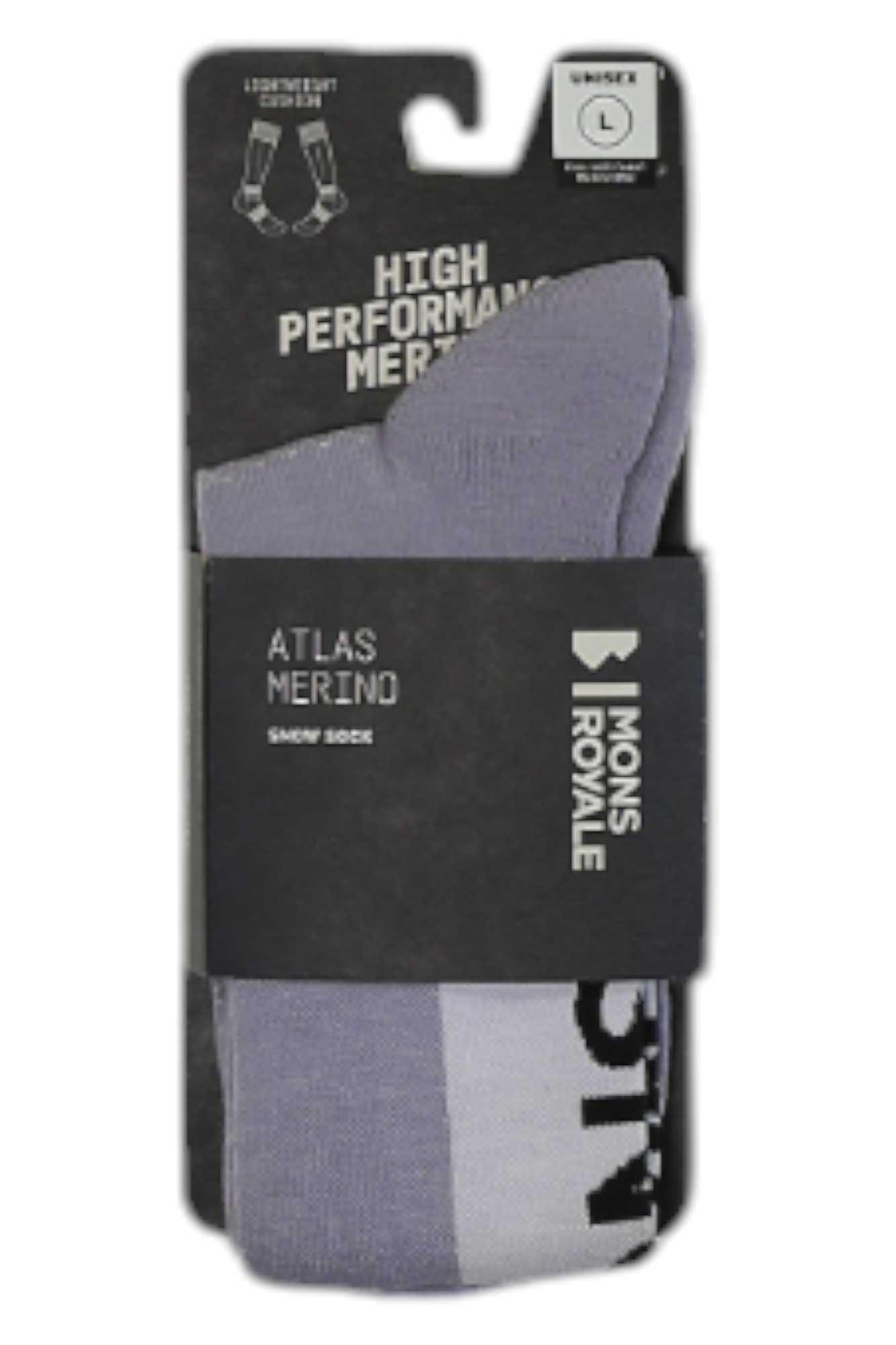 Mons Royale Atlas Merino Snow Sock Mons Royale