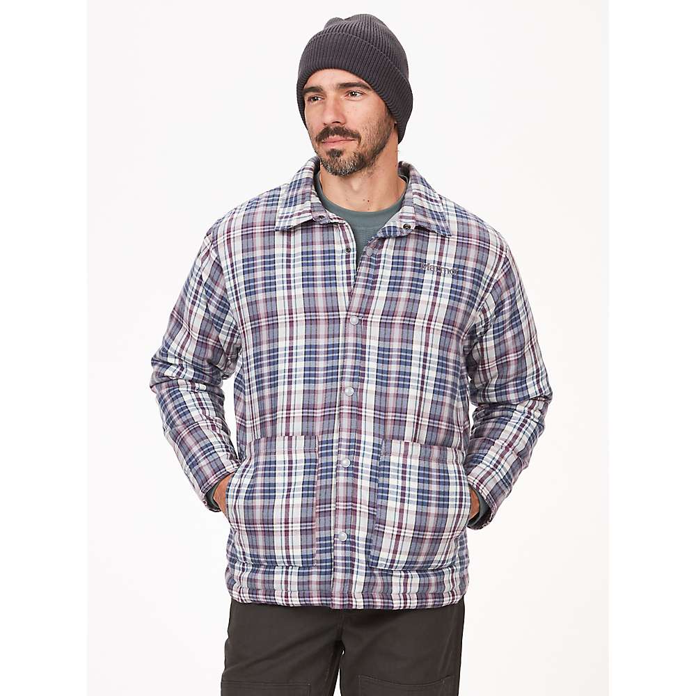 Mens Lanigan Flannel Chore Coat Marmot