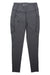 Salomon women's outline tights, dark gray with elastic waistband and vertical seam panels