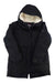 Outdoor Research women’s Stormcraft down parka, black hood, sherpa lining, zip front