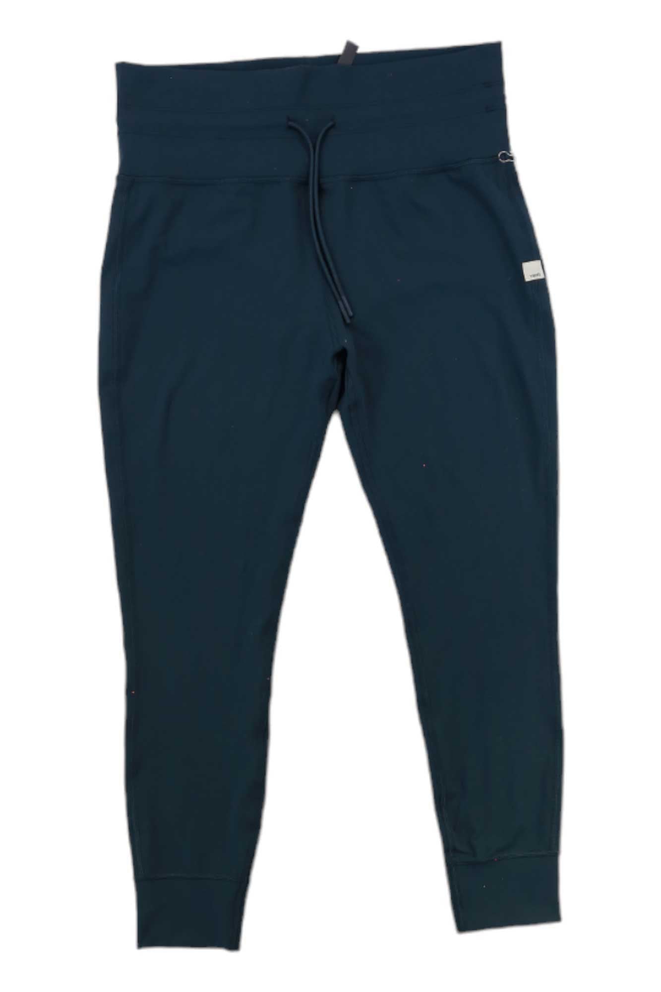 Women's daily legging in dark teal with drawstring elastic waistband