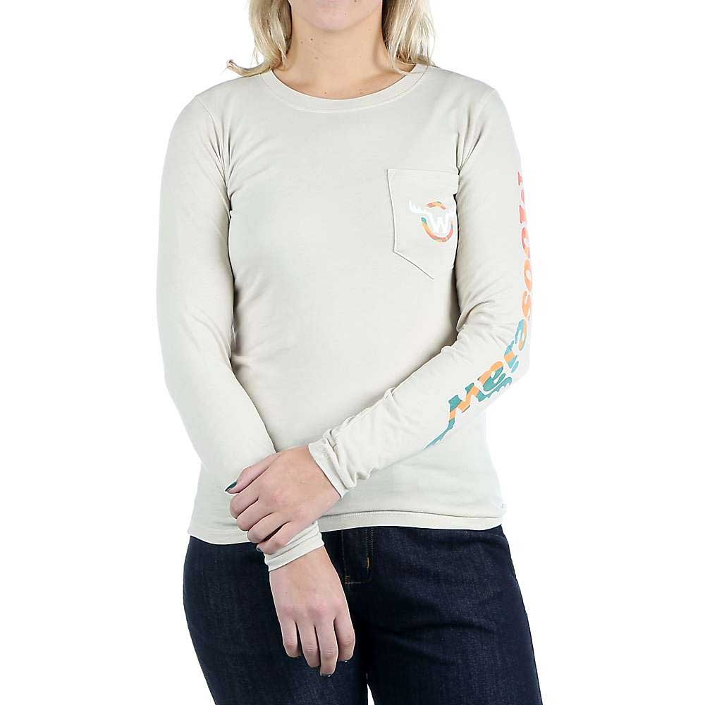 Moosejaw Womens Groovy Critter LS Pocket Tee Moosejaw