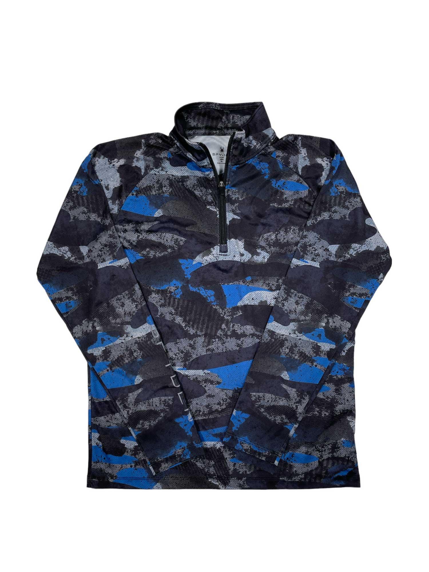 Boys Limitless Camo T-Neck Spyder