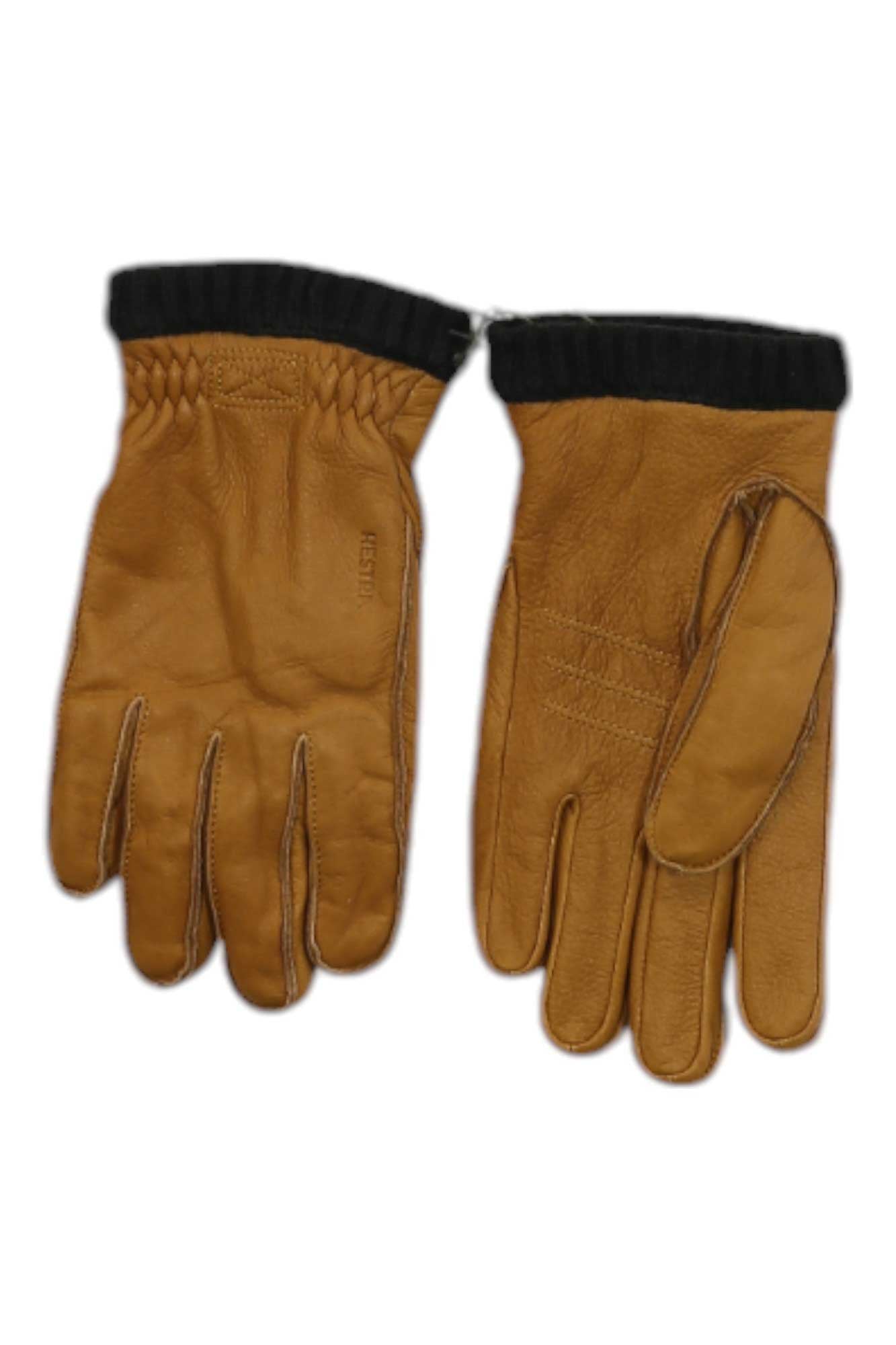 Hestra Mens Deerskin Primaloft Ribbed Glove Hestra
