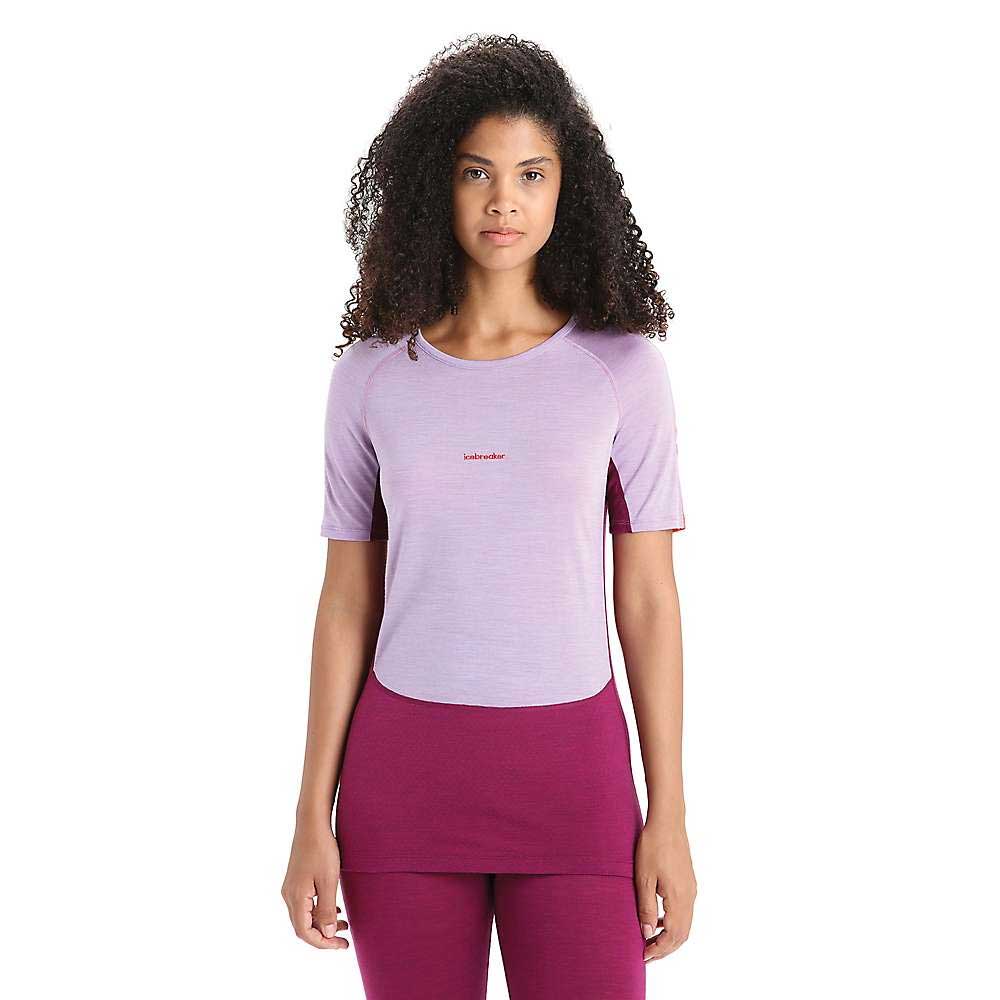 Icebreaker Womens 125 Zoneknit SS Crewe Icebreaker