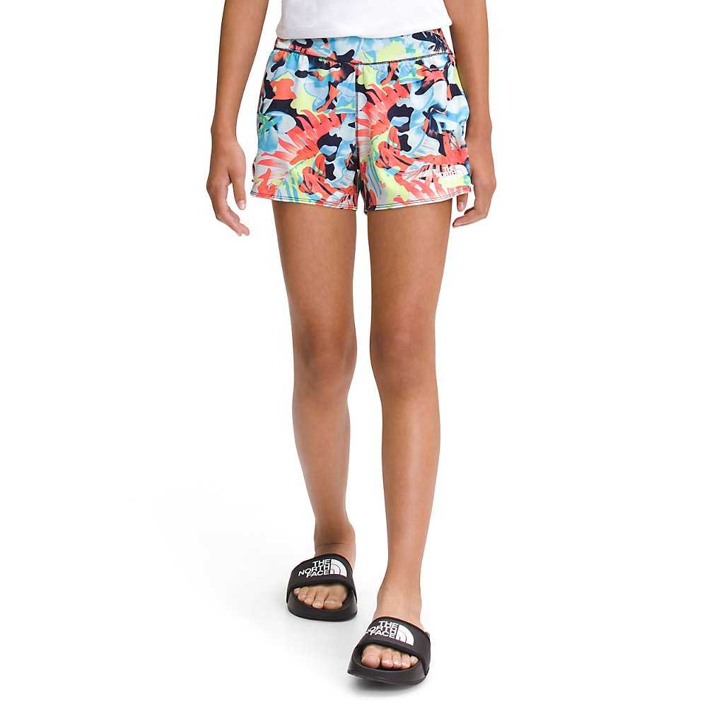 The North Face Girls Printed Amphibious Knit Class V 3 Inch Short The North Face