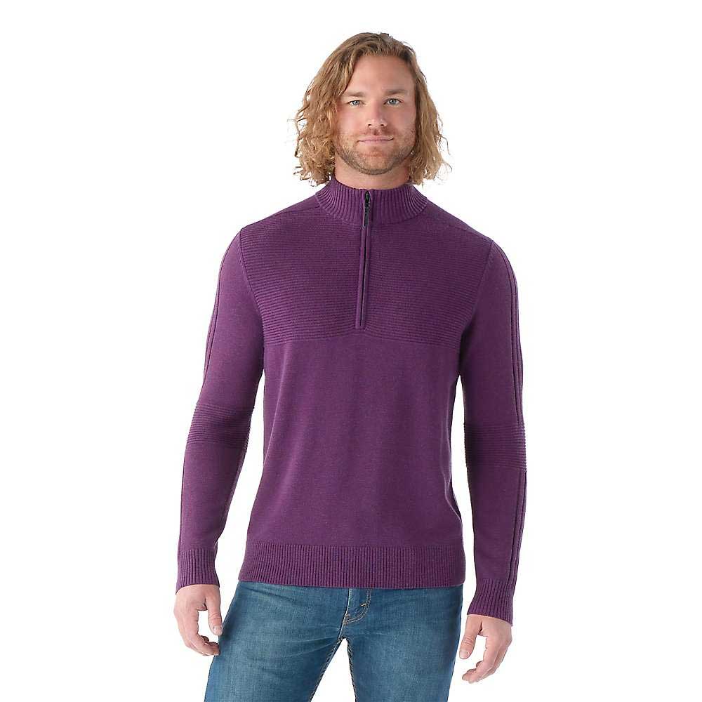 Smartwool Mens Texture Half Zip Sweater Smartwool