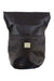 The Osprey Arcane Roll Top Waterproof 25 Bag is a black, recycled nylon bag with a small Osprey label on the front, shown against a white background.