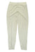 Snow Angel Womens Ladies V Waist Leggings in light beige are shown laid flat on a white background. These mid rise leggings feature a smooth, slightly stretchy fabric and a simple, unadorned design for everyday comfort.