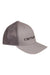 Carhartt mesh-back fitted cap in asphalt gray with logo on the side panel