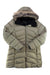 Marmot Women's Montreal coat, olive zip-front with fur-trimmed hood