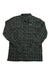 Men's flannel plaid button-up shirt, green check, long sleeves