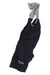 Mens Bib Shorts in black and gray with "Rapha" in white script on one leg, shown flat on a white background—an essential piece of cycling apparel.