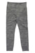 Women’s heather gray camo leggings with front seam and elastic waist