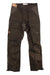 A pair of olive green Abisko Lite Trekking Trousers in size 52, featuring G-1000 Lite fabric, reinforced knee patches, multiple pockets, a thigh fox logo patch, and a size label at the waistband.