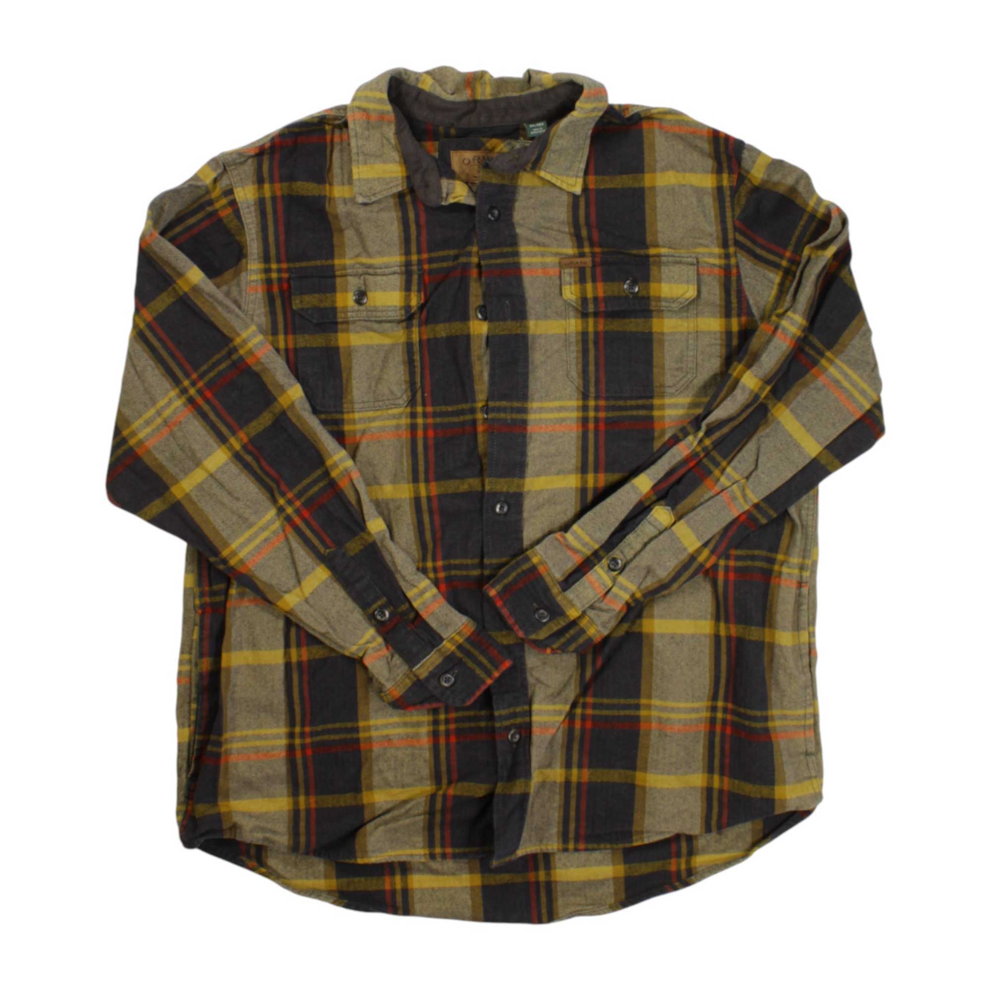 Mens Big Bear Heavyweight Double Brushed Flannel Orvis