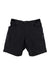 Zoic Ether 9-inch shorts in dark black, waistband with zip and button