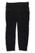 The Prana Womens Koen Pant is a black performance pant for women, featuring a wide waistband and two small zippered front pockets—ideal for athletics, hiking, or casual wear—shown flat on a white background.