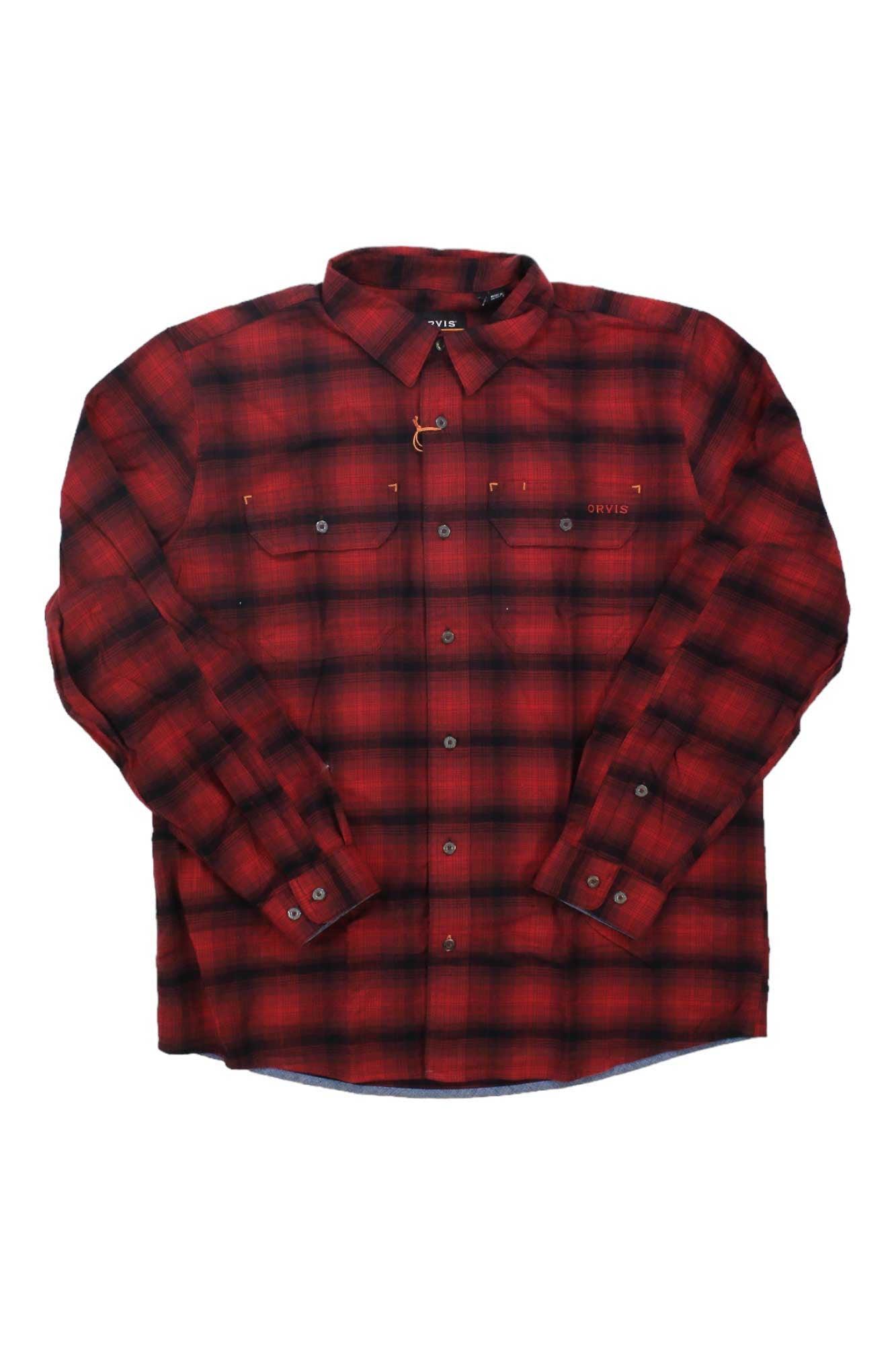 Orvis Men's Flat Creek Tech Flannel LS Shirt Orvis