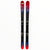Dynastar M-Menace 90 + M10 GW Bindings, featuring a gradient red, purple, and blue design with white logos near the tips, displayed on a white background.